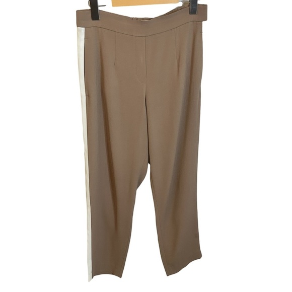 Aritzia Babaton | Lightweight Conan Pant | Nutmeg with white stripe | Size 6 - Picture 3 of 13